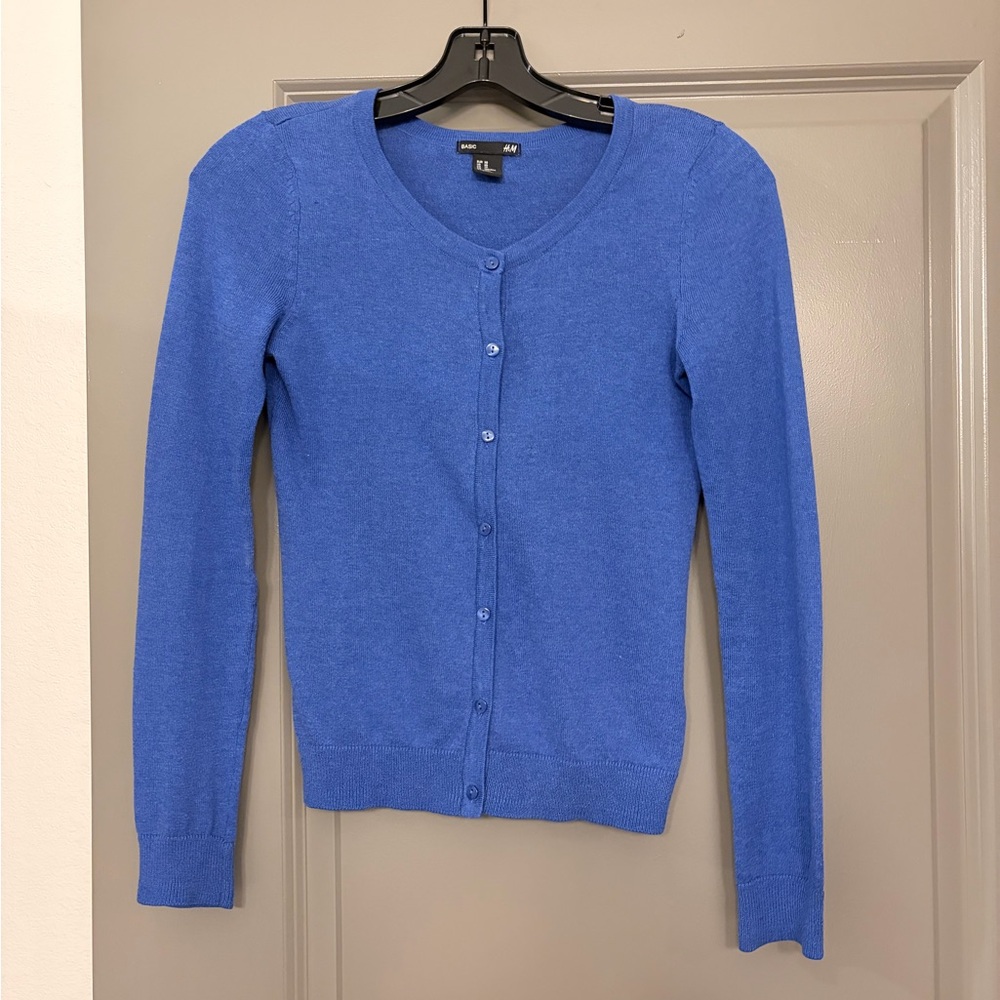 H&M Vibrant Blue Women's Cardigan